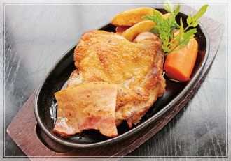 国産鶏チキンステーキ