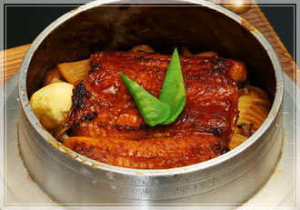 国産うなぎ釜飯